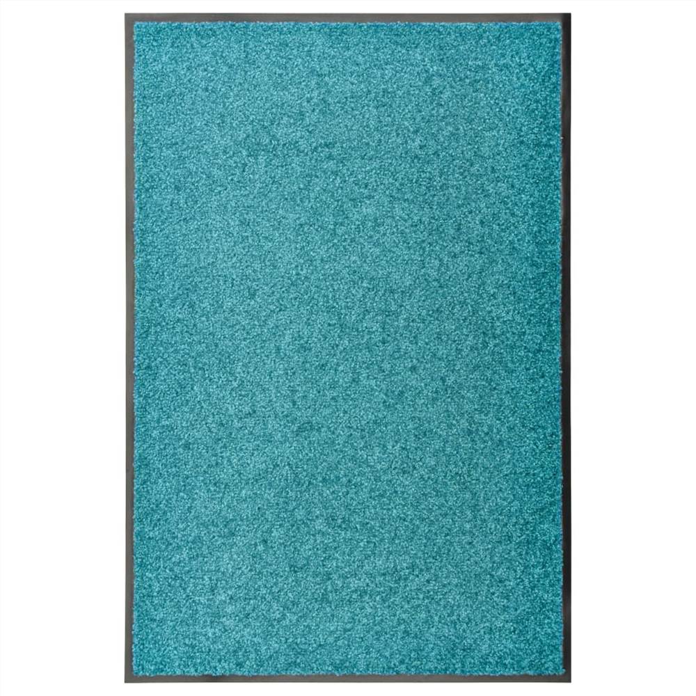 

Doormat Washable Cyan 60x90 cm