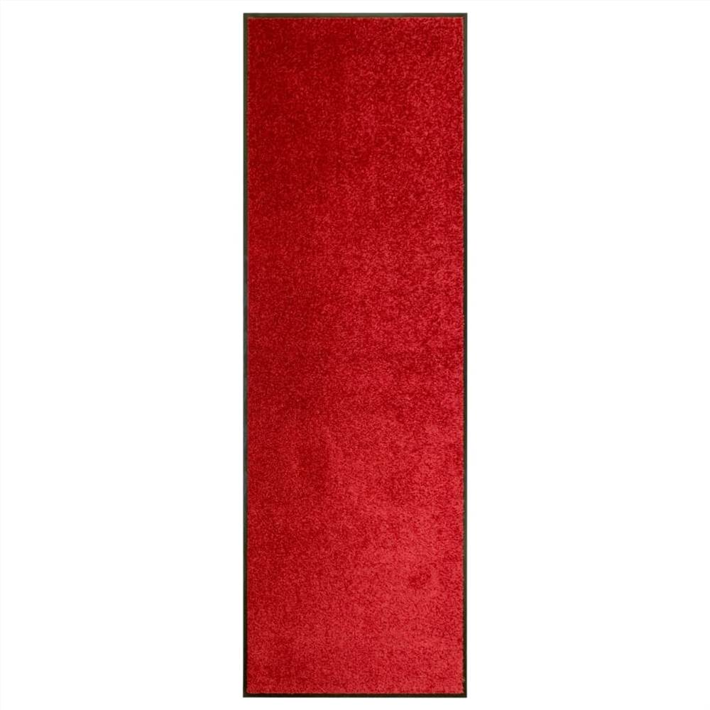 

Doormat Washable Red 60x180 cm