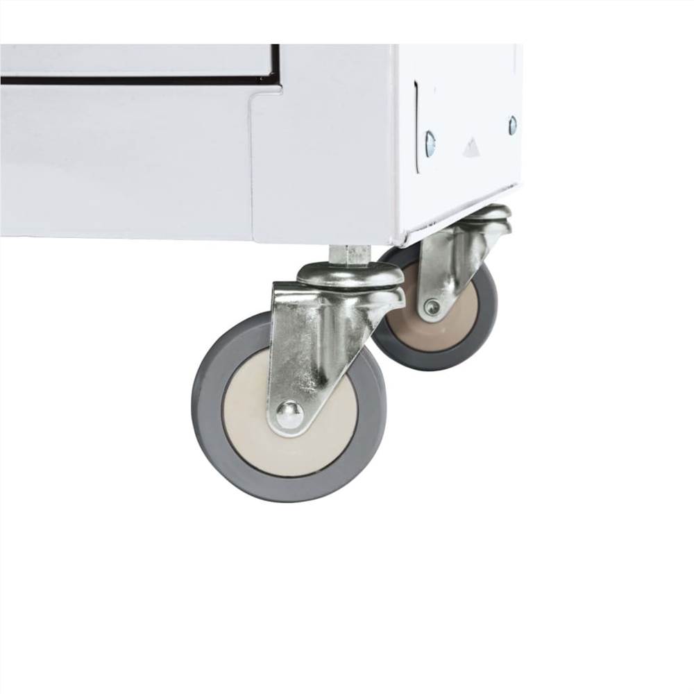 Draper Tools Combo Roller Cabinet and Tool Chest 61.6x33x99.8 cm White