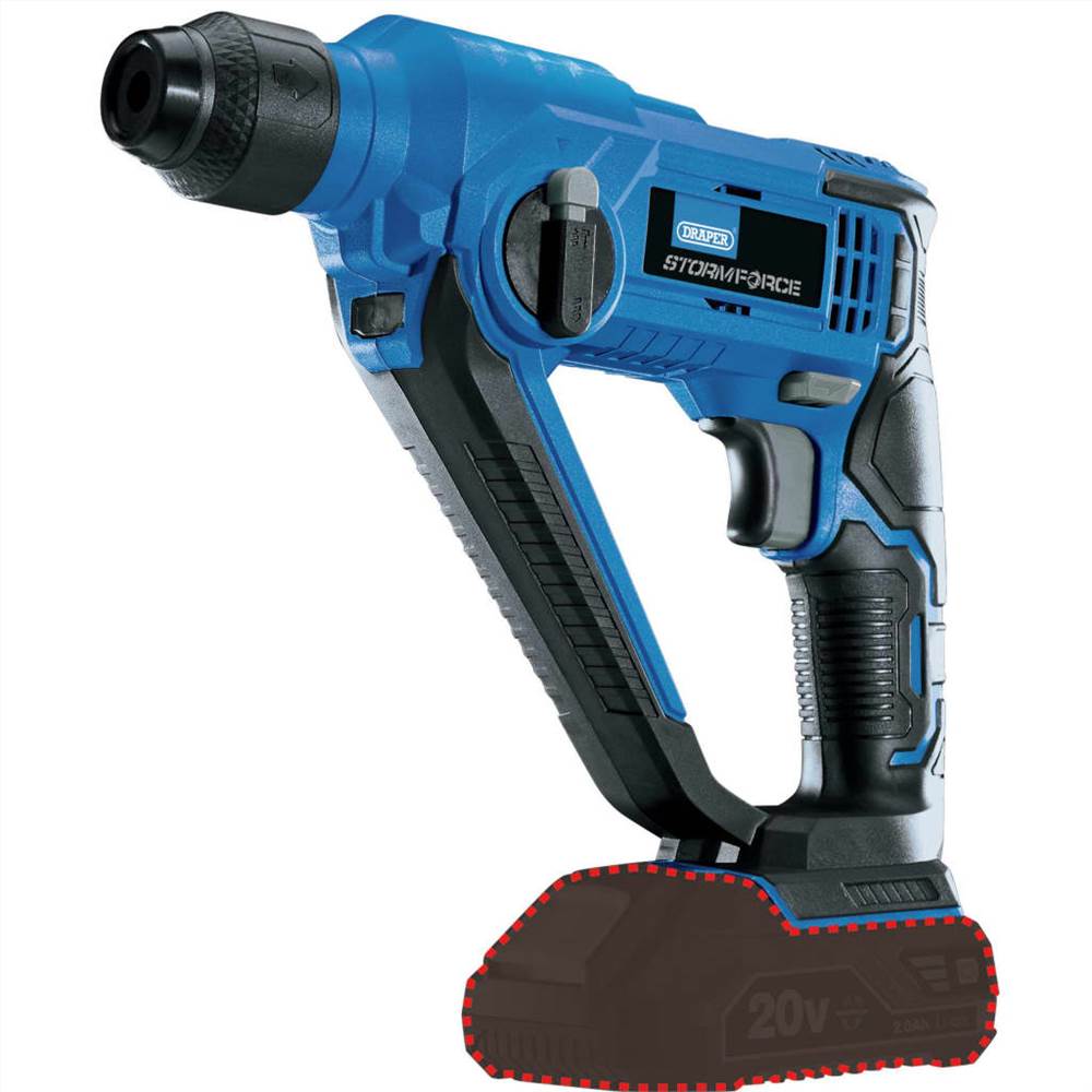 

Draper Tools SDS and Rotary Hammer Drill "Storm Force" Bare 20V