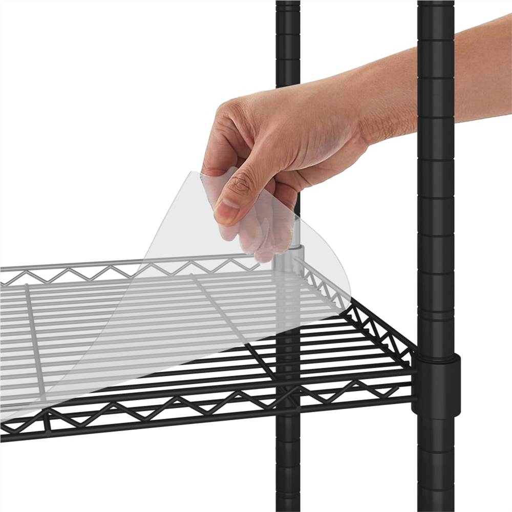 Expandable Clothes Rack Black 500 kg