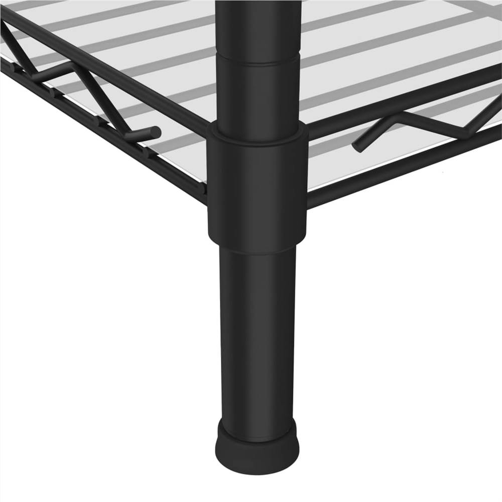 Expandable Clothes Rack Black 500 kg