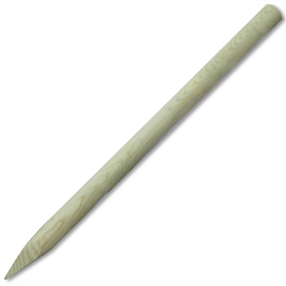Fence Posts 6 pcs Wood 150 cm