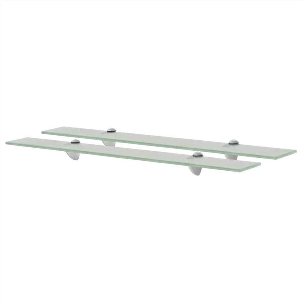 

Floating Shelves 2 pcs Glass 70x20 cm 8 mm