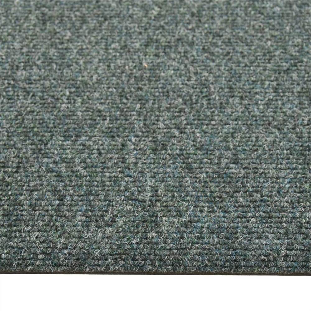Floor Carpet Tiles 20 pcs 5 m² Green