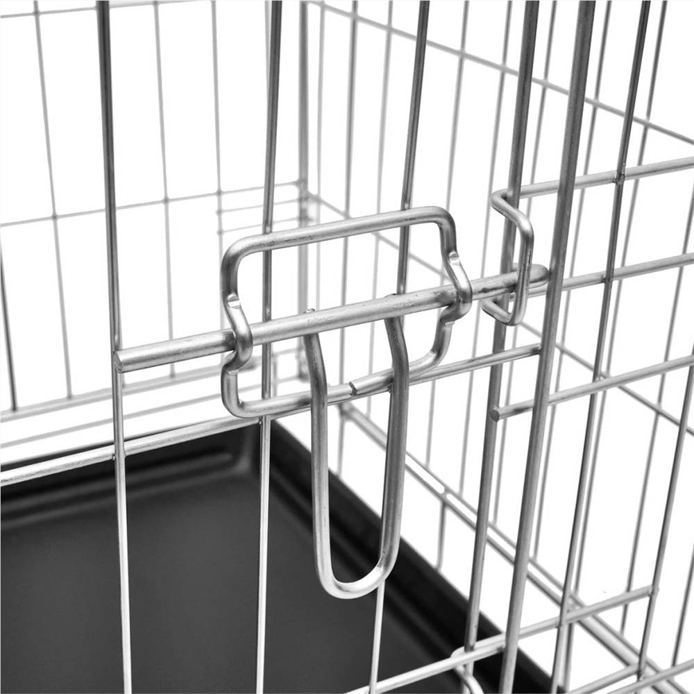 Foldable Dog Bench M Metal