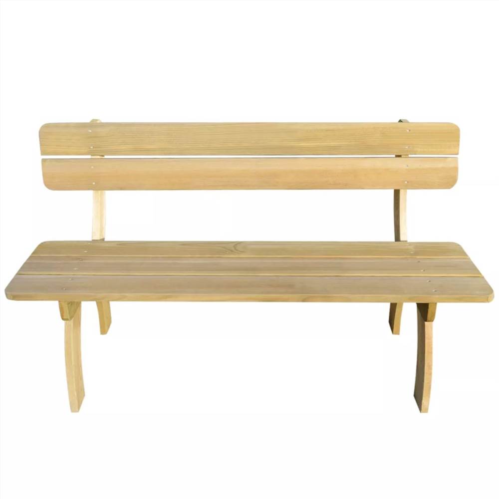 Garden Bench 150 cm Impregnated Pinewood