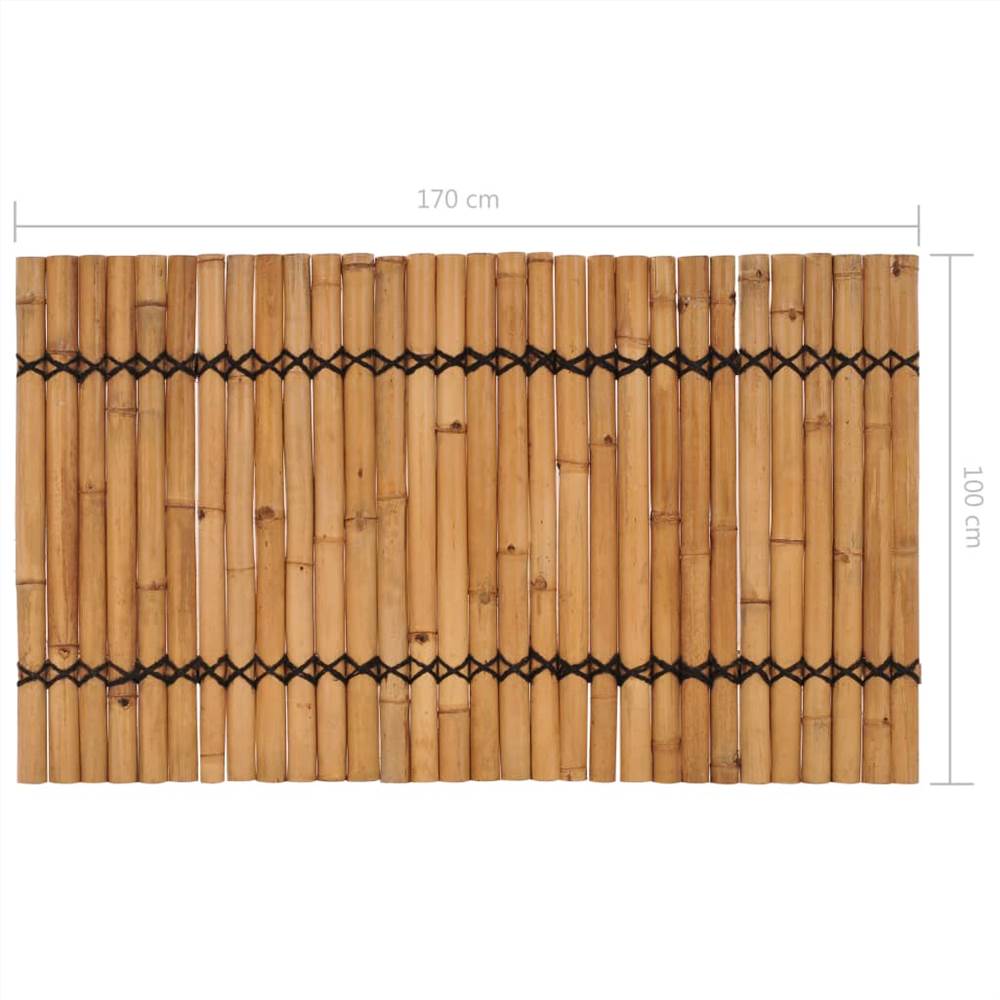 Garden Fence Panel Bamboo 170x100 cm