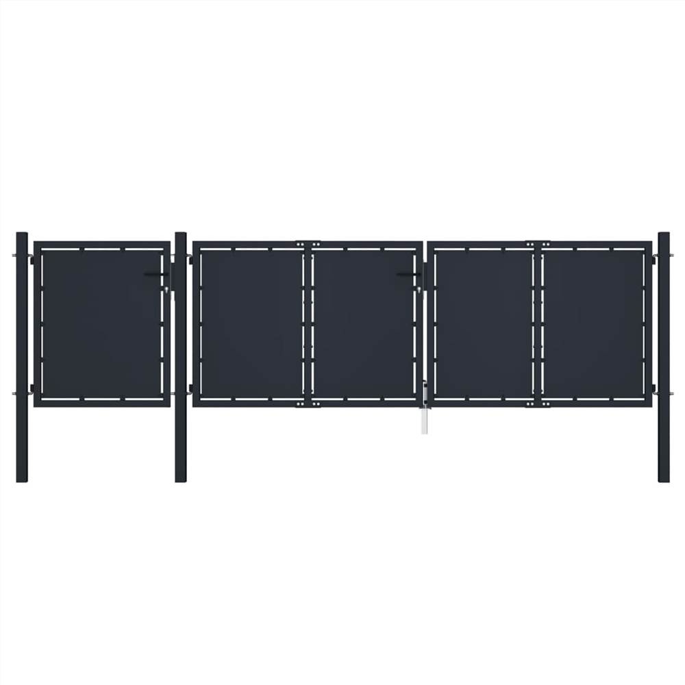 

Garden Gate Metal 4x1.5 m Anthracite