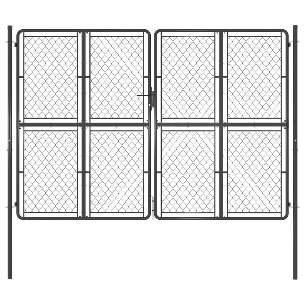 

Garden Gate Steel 300x200 cm Anthracite