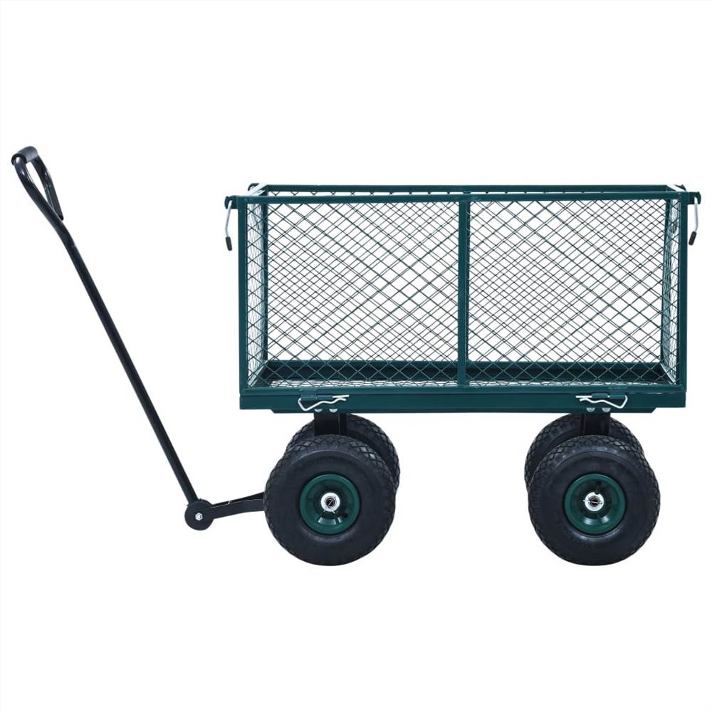 Garden Hand Trolley Green 350 Kg 15 Garden Hand Trolley Green 350 kg