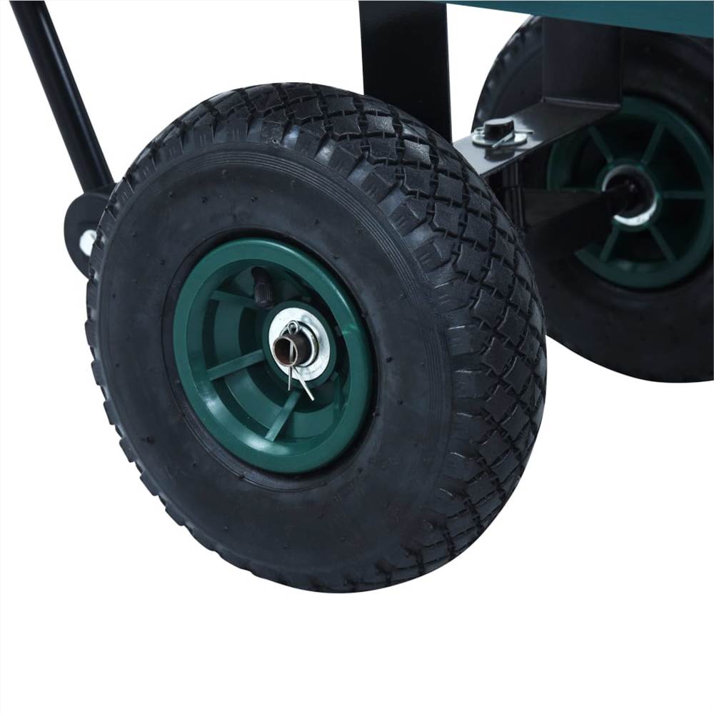 Garden Hand Trolley Green 350 Kg 16 Garden Hand Trolley Green 350 kg