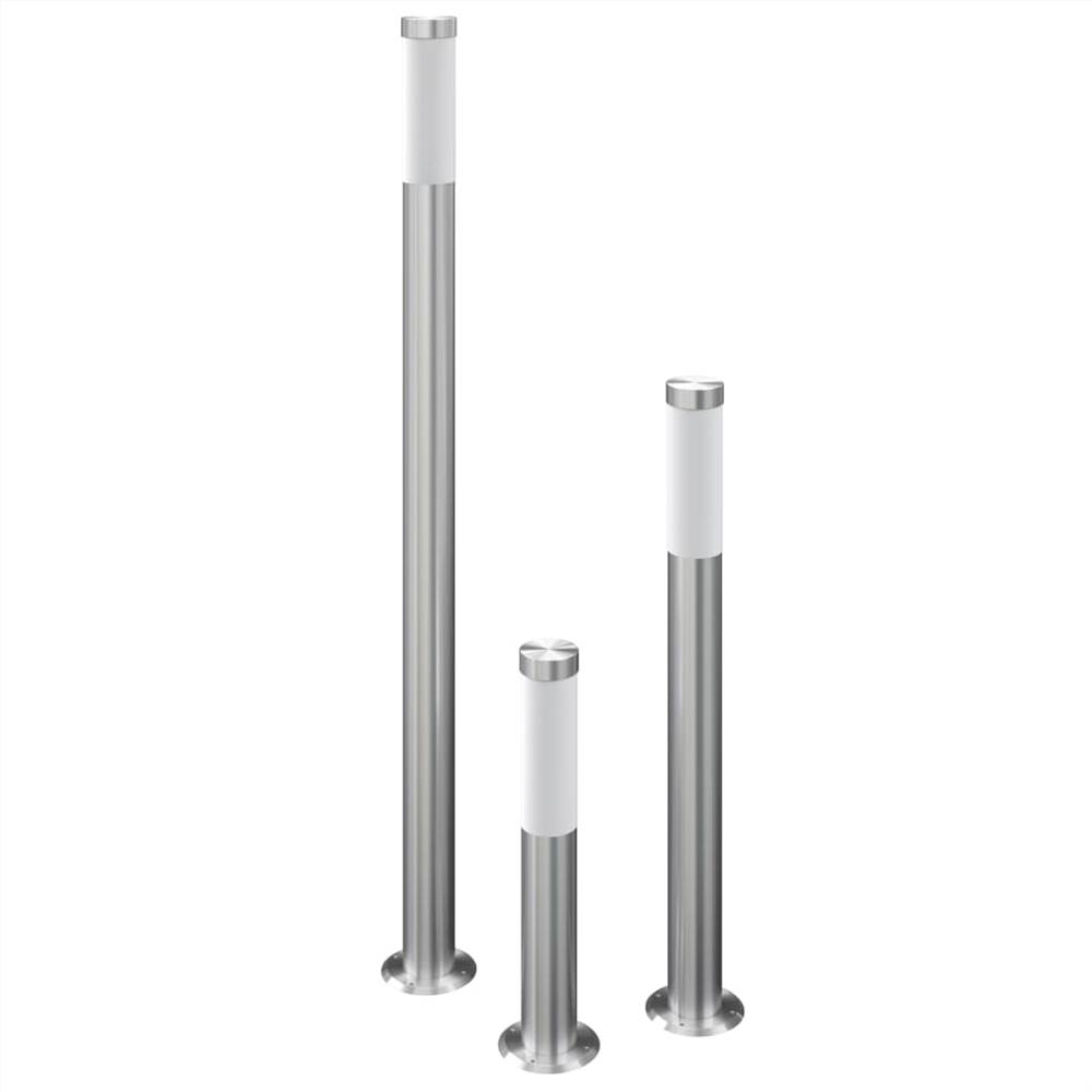 Garden Lamp Set 3piece Waterproof Stainless Steel