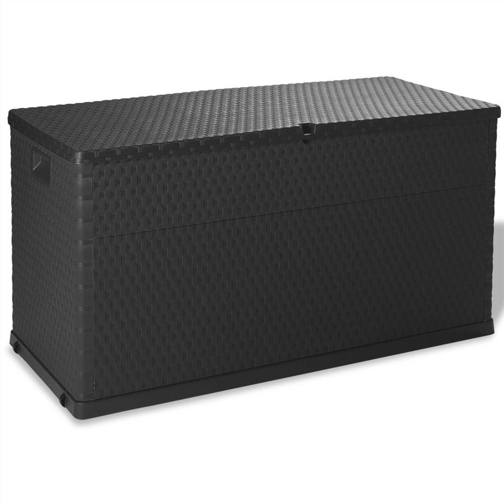 

Garden Storage Box Anthracite 120x56x63 cm
