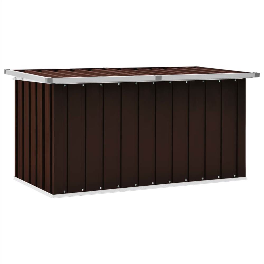 

Garden Storage Box Brown 129x67x65 cm