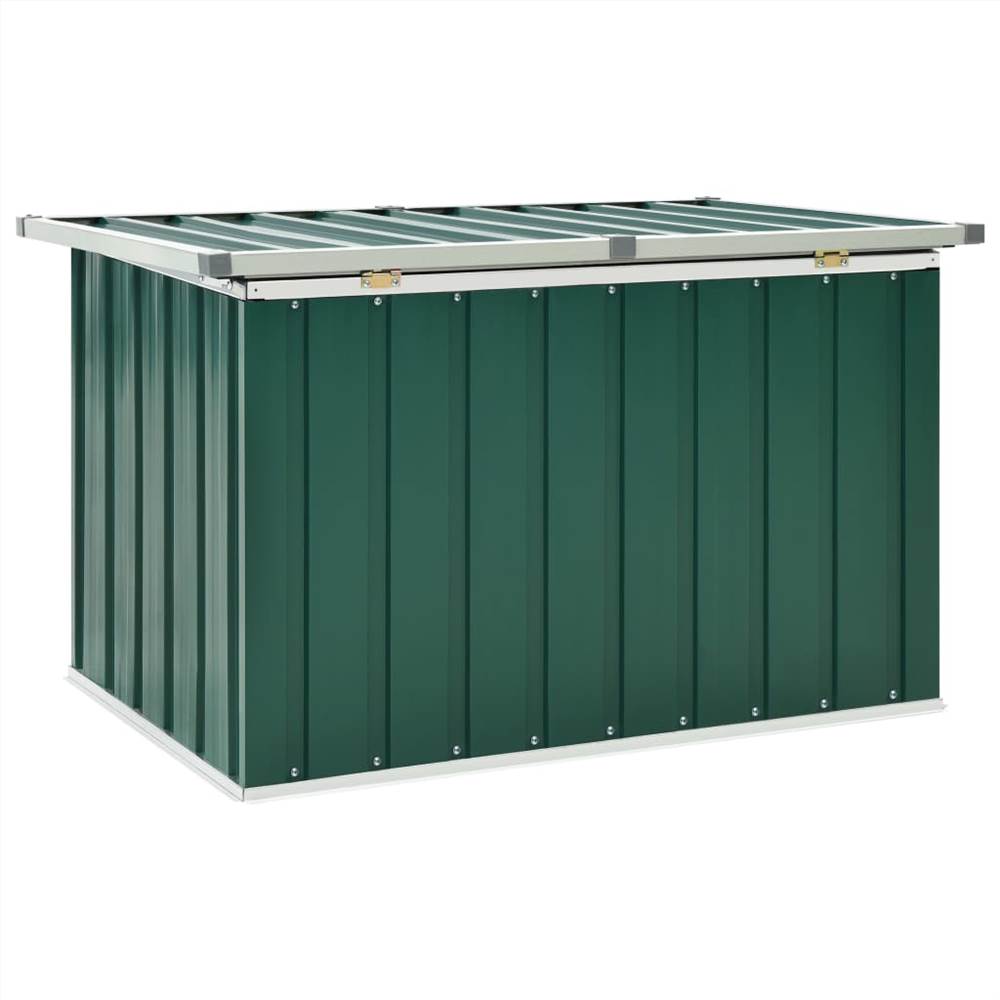 Garden Storage Box Green 109x67x65 cm