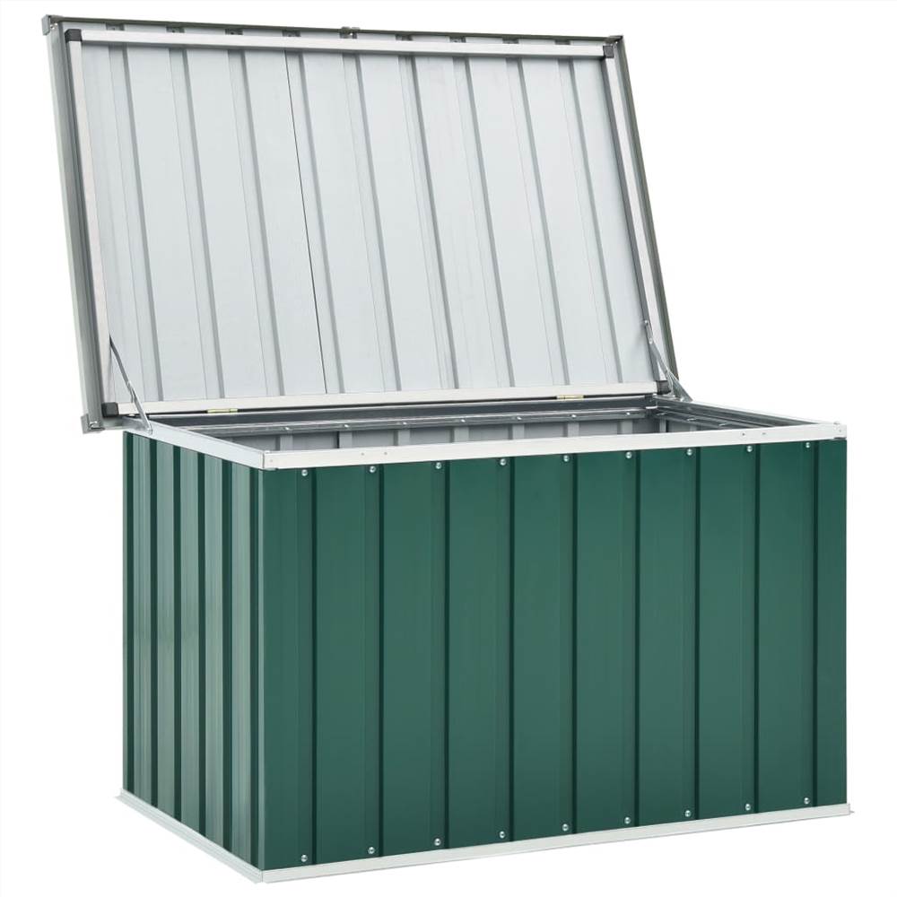 Garden Storage Box Green 109x67x65 cm