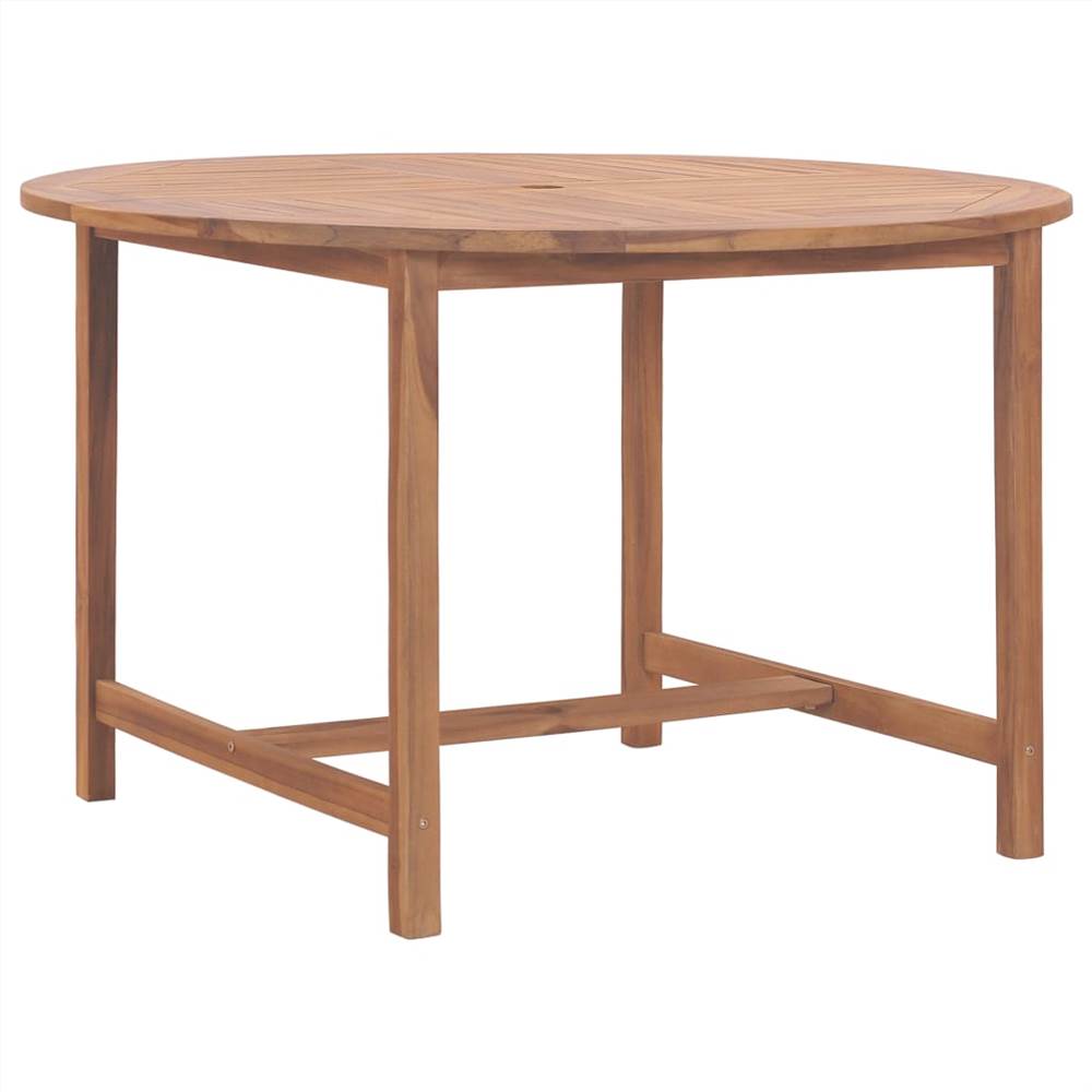 

Garden Table 120x76 cm Solid Teak Wood