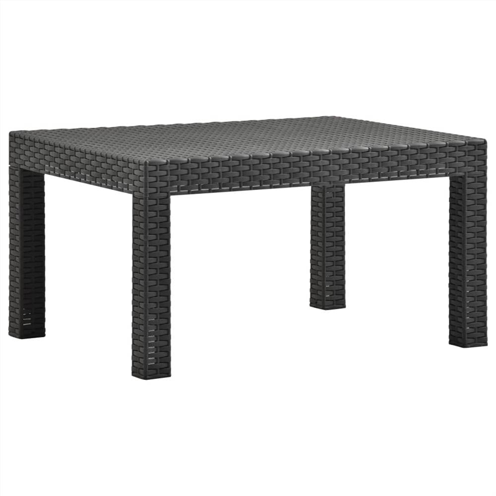 

Garden Table Anthracite 58x58x41 cm PP