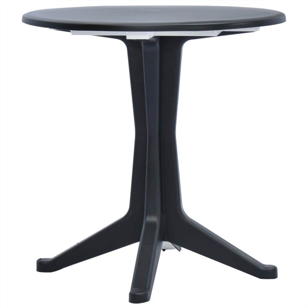 

Garden Table Anthracite 70 cm Plastic