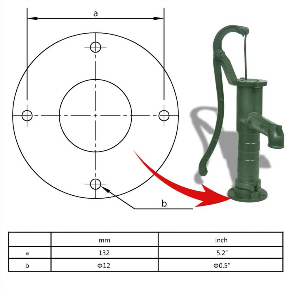 Garden Water Pump with Stand