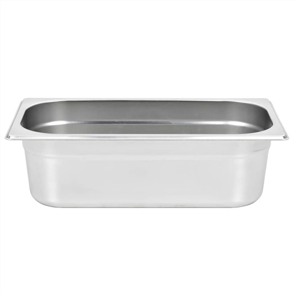 Gastronorm Containers 8 Pcs GN 1/3 100 Mm Stainless Steel