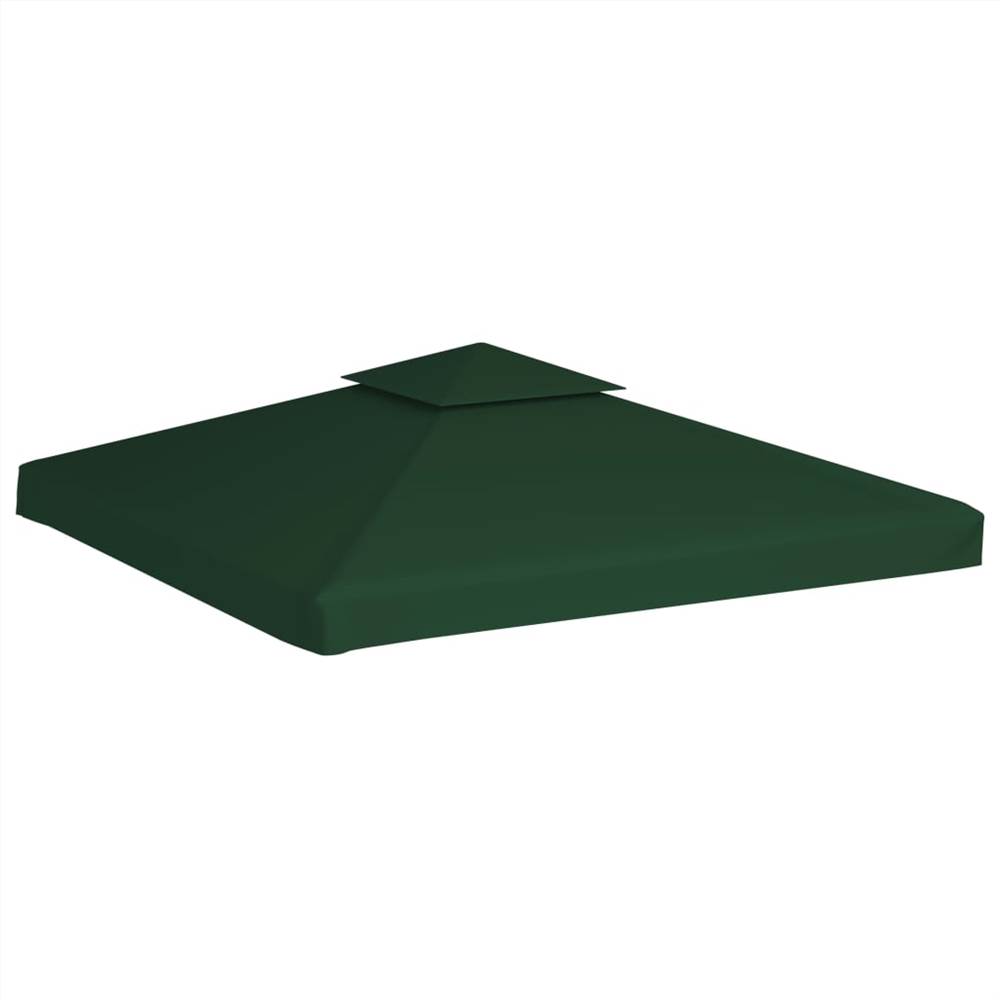 Gazebo Cover Canopy Replacement 310 G M² Green 3 X 3 M 3978