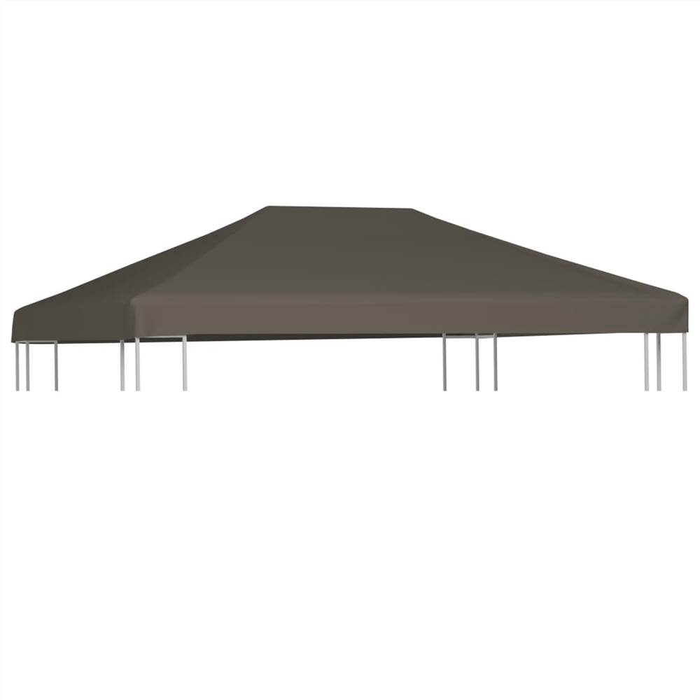 Gazebo Top Cover 310 g/m² 3x4 m Taupe