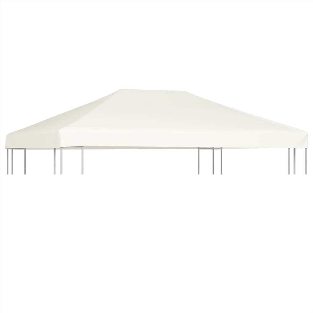 

Gazebo Top Cover 310 g/m² 4x3 m Cream White