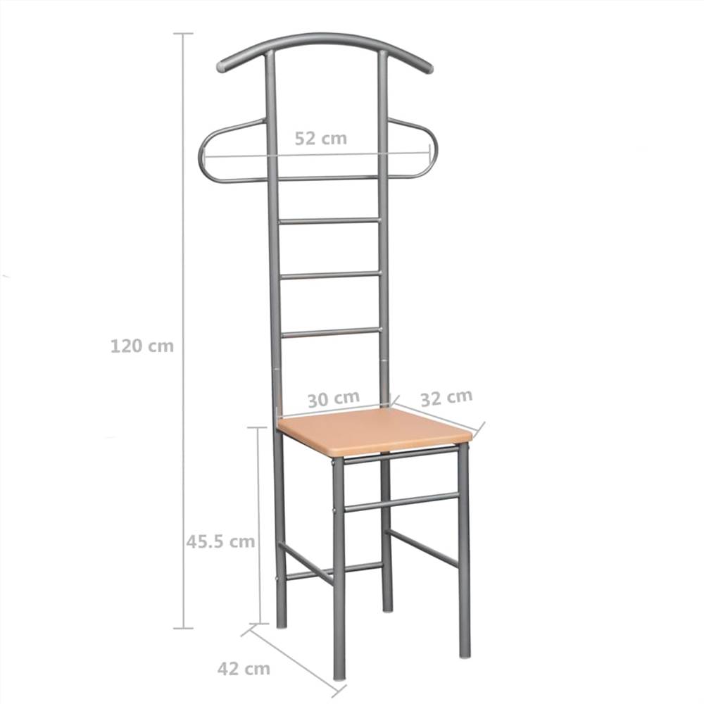 Gentlemans Valet Chairs 2 pcs Metal