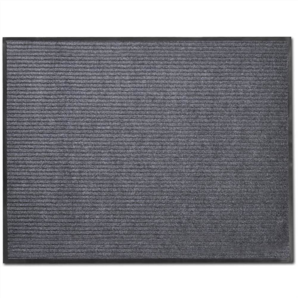 Zerbino in PVC grigio 90 x 60 cm