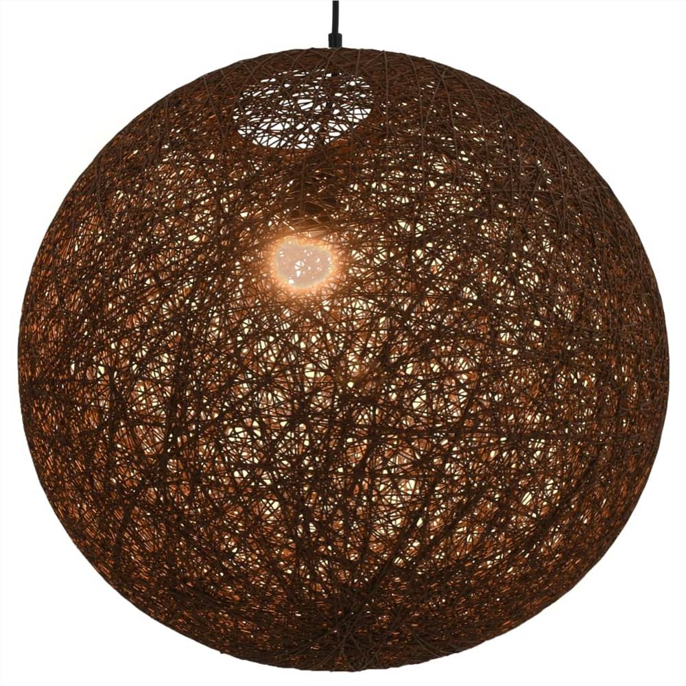 

Hanging Lamp Brown Sphere 55 cm E27