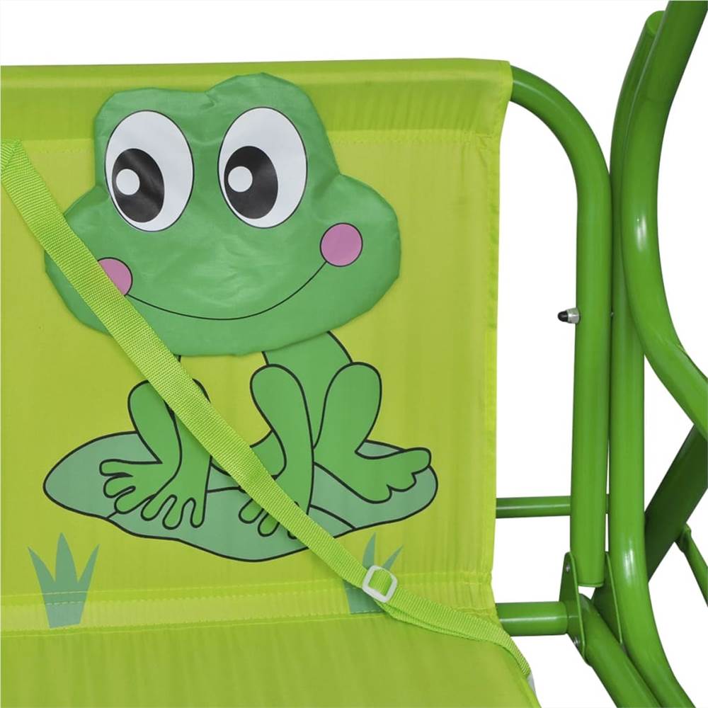 Kids Swing Seat Green
