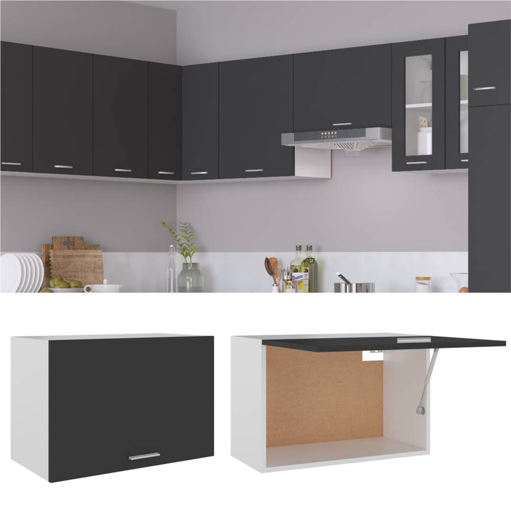

Kitchen Cabinet Grey 60x31x40 cm Chipboard