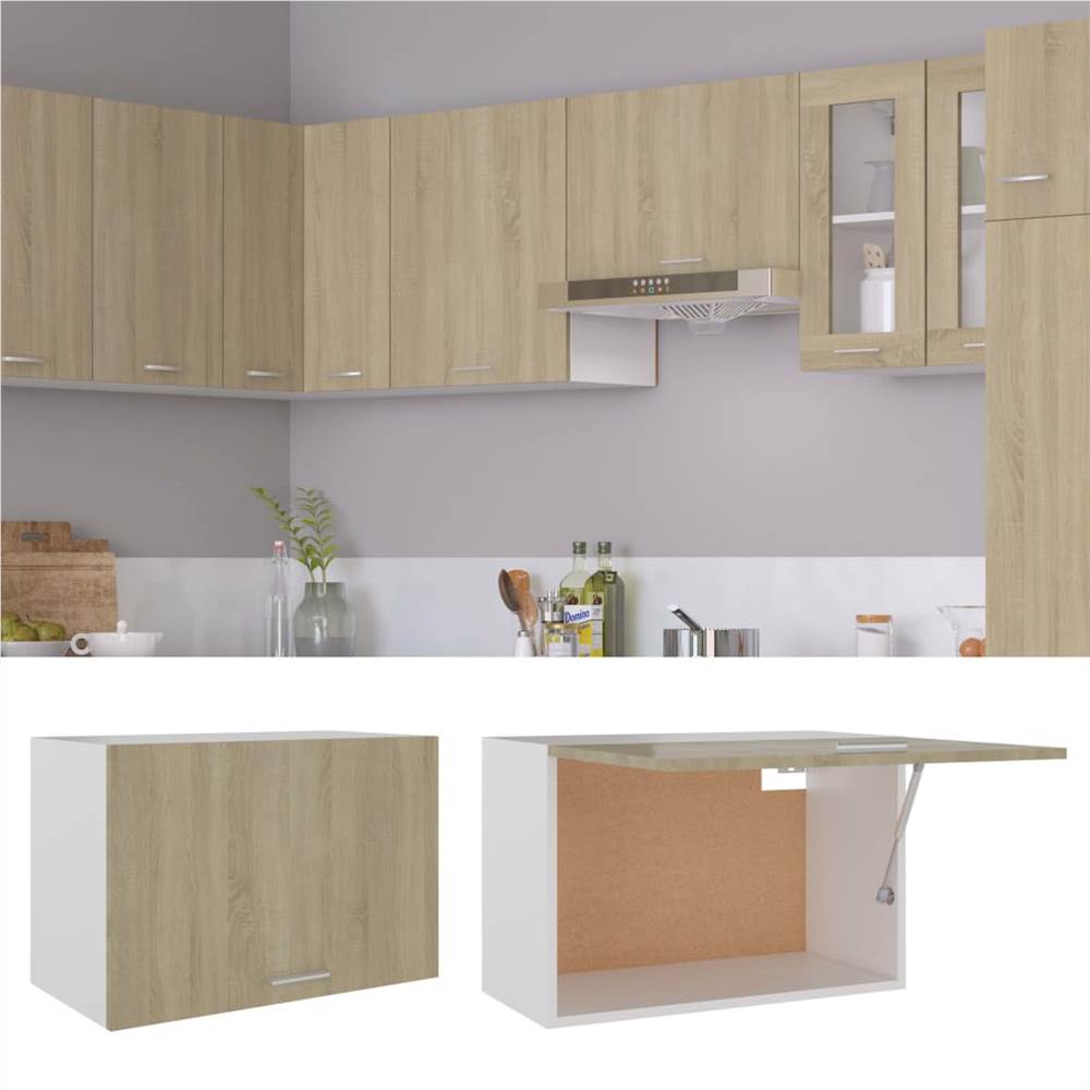 Kitchen Cabinet Sonoma Oak 60x31x40 cm Chipboard
