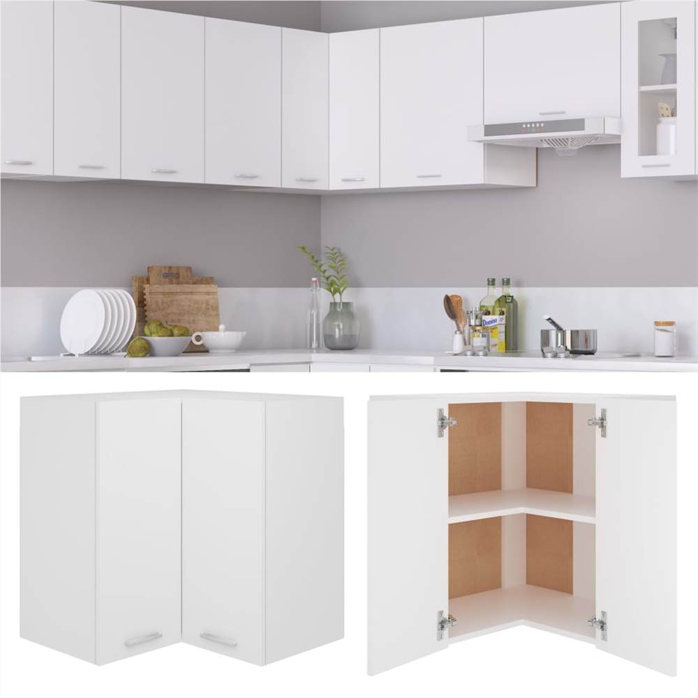 

Kitchen Cabinet White 57x57x60 cm Chipboard