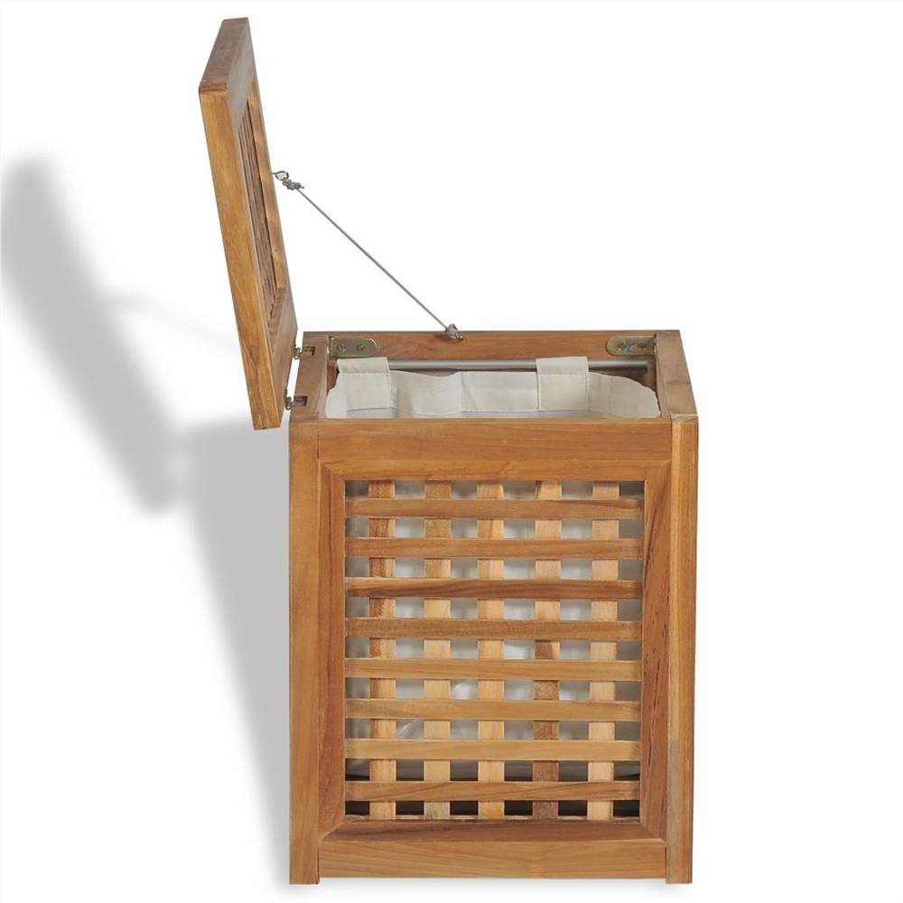 Laundry Box Set 3 Pieces Teak