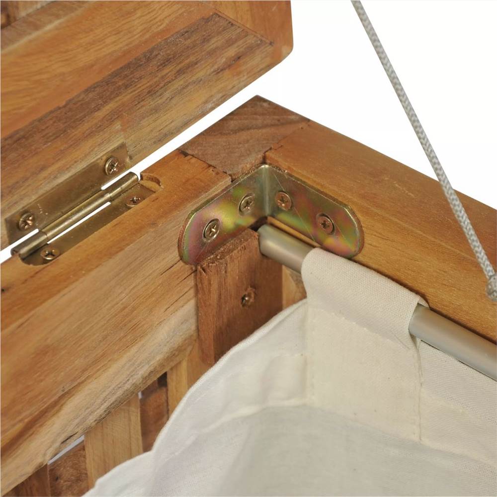 Laundry Box Set 3 Pieces Teak