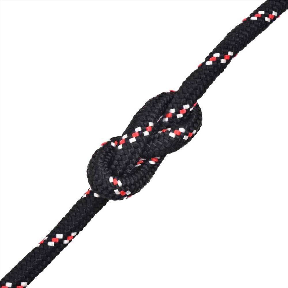 Marine Rope Polypropylene 16 mm 250 m Black