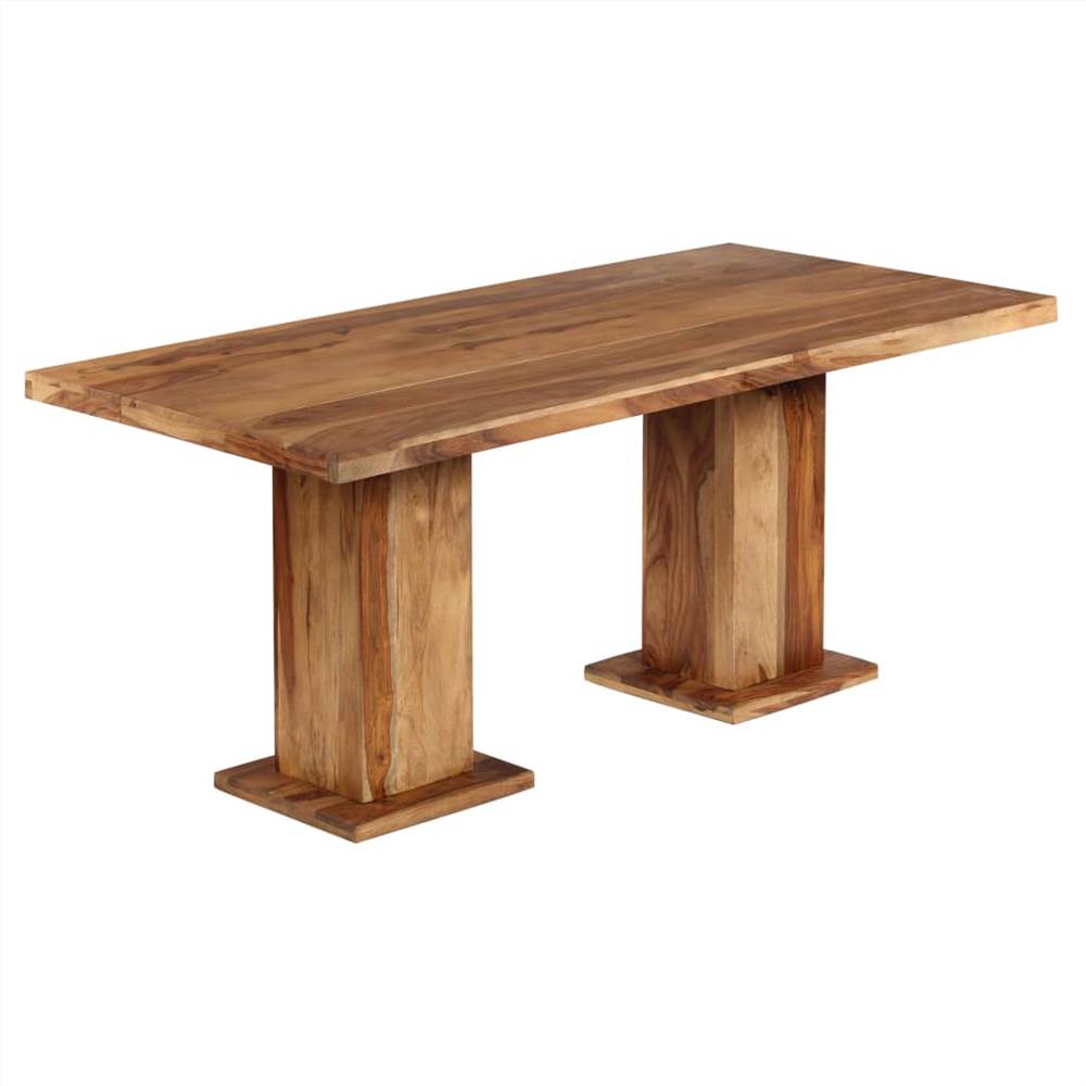 Massive Dining Table Solid Sheesham Wood 175x90x77 cm