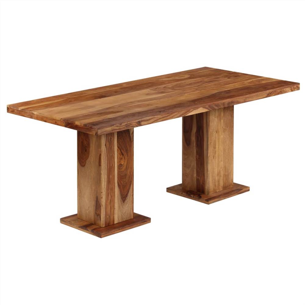 Massive Dining Table Solid Sheesham Wood 175x90x77 cm