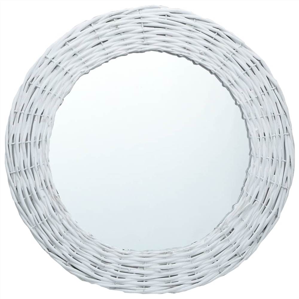 

Mirror White 60 cm Wicker