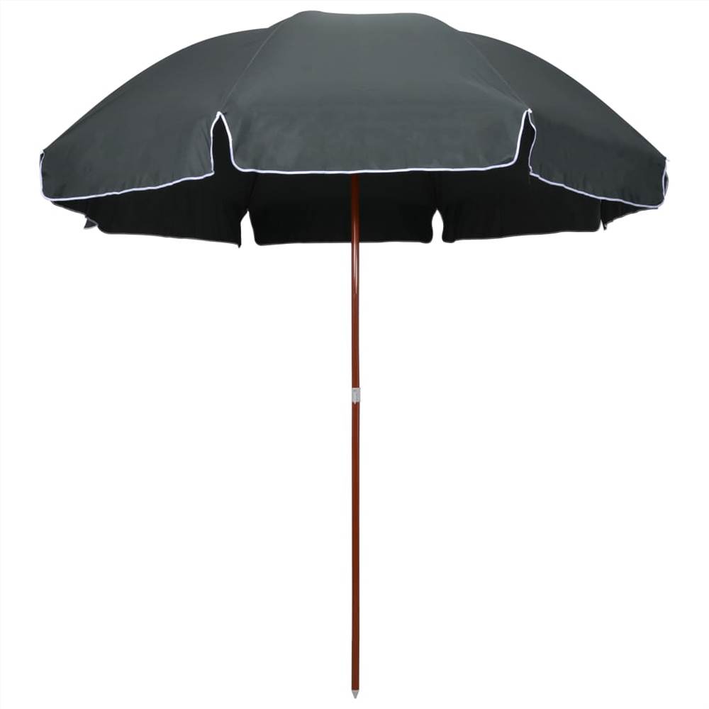 

Parasol with Steel Pole 300 cm Anthracite