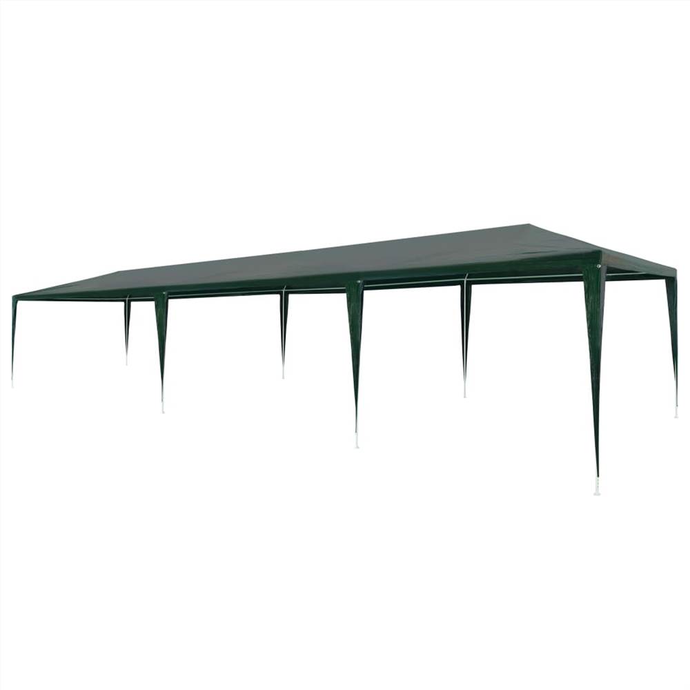 

Party Tent 3x9 m PE Green