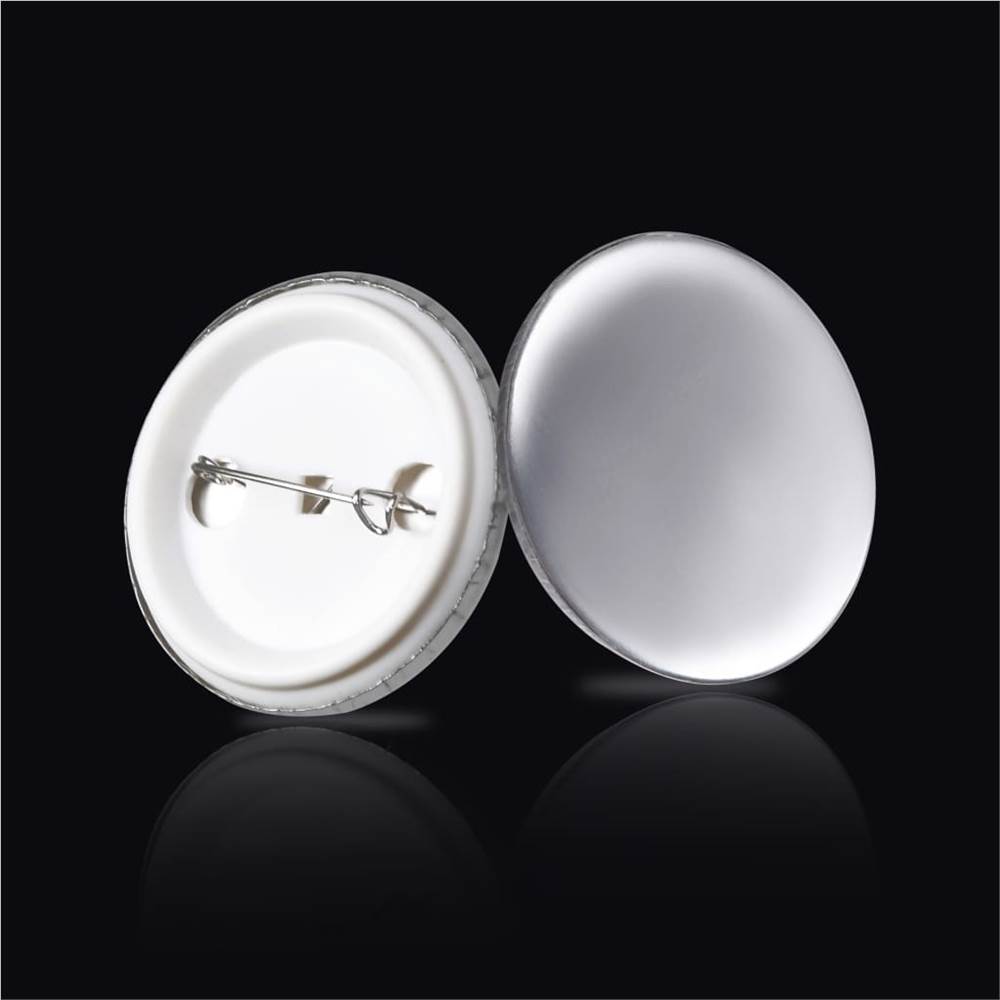 Pinback Button Parts 500 Sets 37 mm