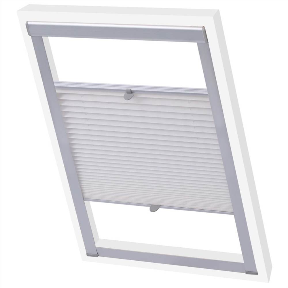 Pleated Blinds White 104