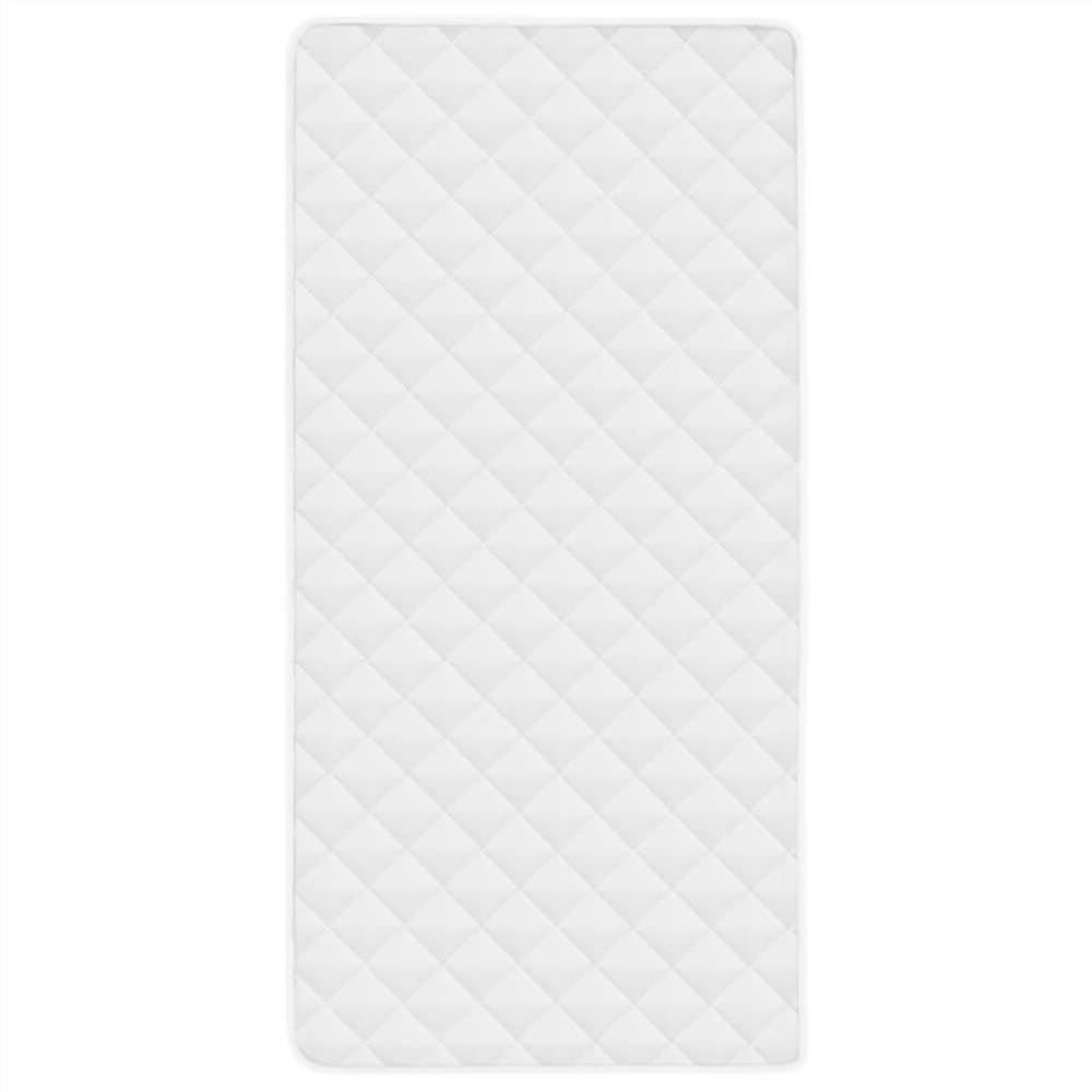 Quilted Mattress Protector White 70x140 cm Heavy