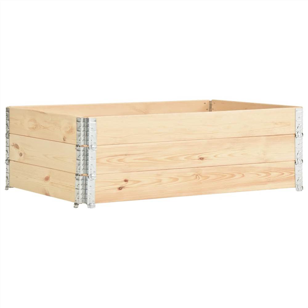 

Raised Beds 3 pcs 50x150 cm Solid Pine Wood (310055)