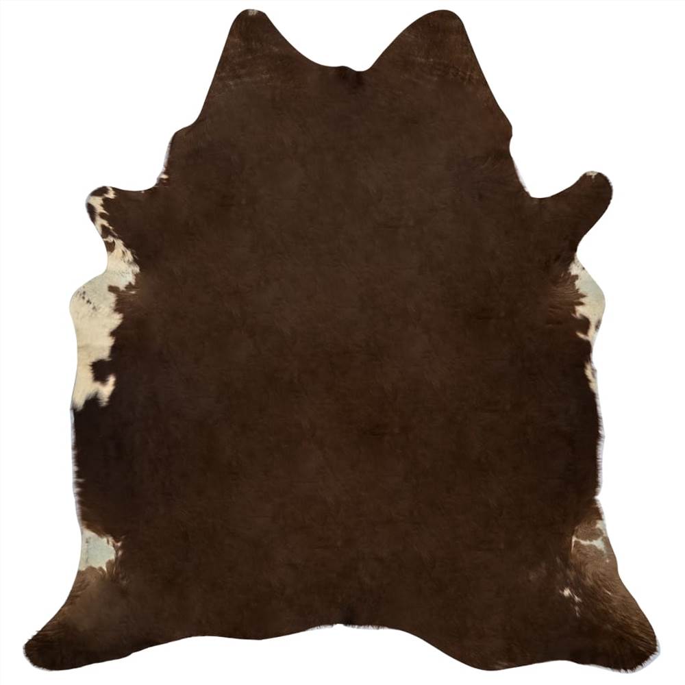 Real Cow Hide Rug 150x170 cm Brown
