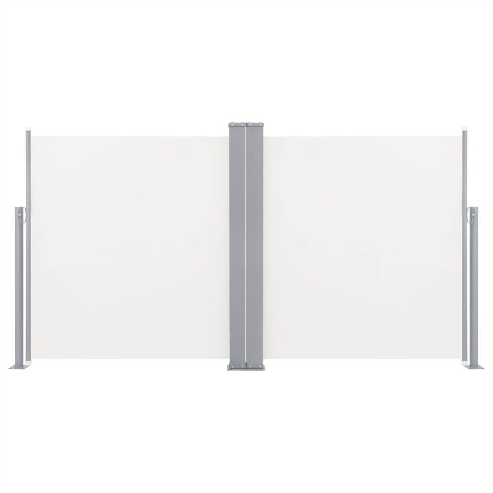 Retractable Side Awning Cream 100x600 Cm 11 Retractable Side Awning Cream 100x600 cm